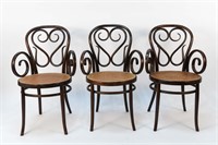 3 THONET BENTWOOD CHAIRS
