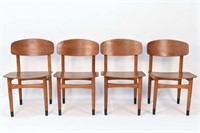 (4) BORGE MOGENSEN CHAIRS