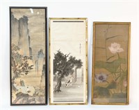 (3) CHINESE PAINTINGS