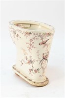 VICTORIAN HAND PAINTED TOILET