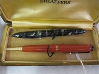 VINTAGE SHEAFFER FOUNTAIN PEN AND PARKER