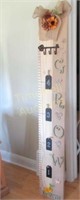 Child's Hand Crafted Wooden Growth Chart