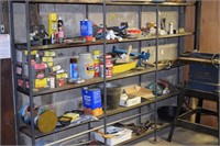Contents of Shelf & Shelving Unit-Spray Paint,