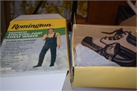 2 Pcs-NEW Stocking Foot Chest Waders(Large) &