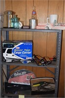 Contents of 3 Shelves-Roof Top Cargo Carrier,