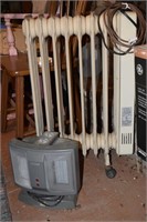 2 Heaters-Elec. Oil Heater, Patton Electric Heater