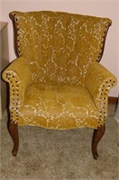 Gold Velvet Chair