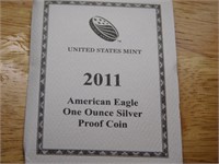 2011 American Eagle Silver Proof-1 oz. Coin