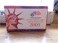 2005 11-Coin US Mint Silver Proof Set