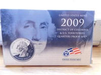 2009 DC/US Territories Quarters Proof Set (6-Coin)
