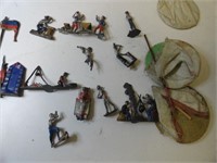 TOYS - VINTAGE LEAD SOLDIERS & ACCESSORIES LOT