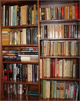 COLLECTION OF PAPER BACK AND HARD BACK BOOKS