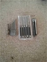assorted chisels and punches