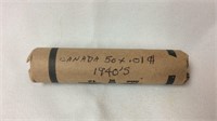 Roll Canada 1940's Pennies