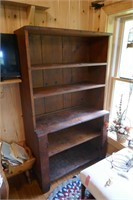 EARLY KITCHEN CABINET W/ 5 SHELVES- NO DOORS