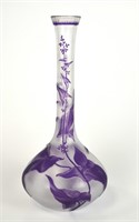 St. Lambert Bud Art Glass Vase