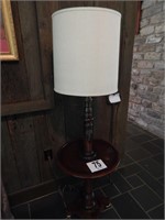 LAMP WITH BUILT TABLE 59"