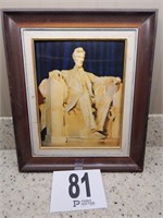 ABRAHAM LINCOLN PICTURE 13X12