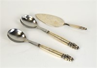 Three George Jensen Serving Pieces