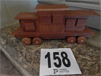 HANDMADE WOODEN TRAIN CAR GOES WITH N. 17