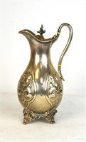 Tiffany & Co. Early Silver Pitcher w Lid