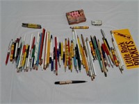 Pens and pencils - local advertising