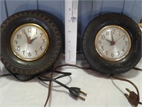 2 tire clocks