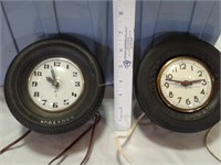 2 tire clocks