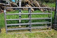 2 STEEL POWDER COATED GATES