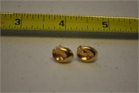 14k Gold Earrings 1.2 Grams