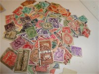 STAMPS - LOT OF 150+ FOREIGN VINTAGE unchecked