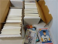 LOT BOXES OF BASEBALL & HOCKEY CARDS basement find