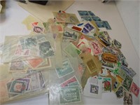 STAMPS - LOT OF 400+ FOREIGN VINTAGE unchecked