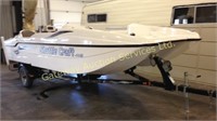 2006 ShuttleCraft 17' open bow boat  with