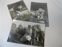 REAL PHOTO POST CARDS LOT OF 3 Switzerland Holiday