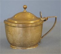 George III sterling silver mustard pot