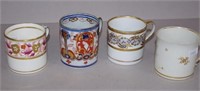 Four various early 19th century coffee cans