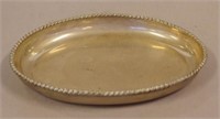 Hallmarked German silver small tray