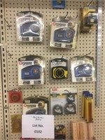 Lot of Tape Measures, Rules & Related Items