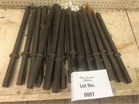 Lot of 22, 20" Jack Hammer Bits