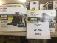 Master Mechanic 3 pc Tool Set & 4.5 AMP Jig Saw