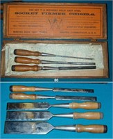 Set No. 75 T.H. Witherby chisels IOB