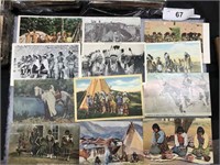 Lot Of  Native American Post Cards