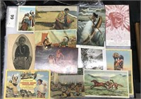 Lot Of Native American Post Cards