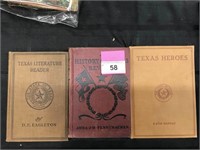 Lot of 1900's Texas Books