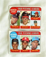 1969 Topps #9 & #10 (Pitching Leaders)