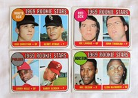 1969 Topps (Rookie Stars)  - 4 Card Lot