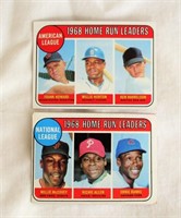 1969 Topps #5 & #6 (Home Run Leaders)