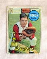 1969 Topps #95 (Johnny Bench Rookie)