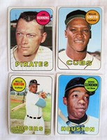 1969 Topps - 4 Card Lot